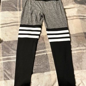 Bombshell sportswear “thigh-high” leggings heather gray